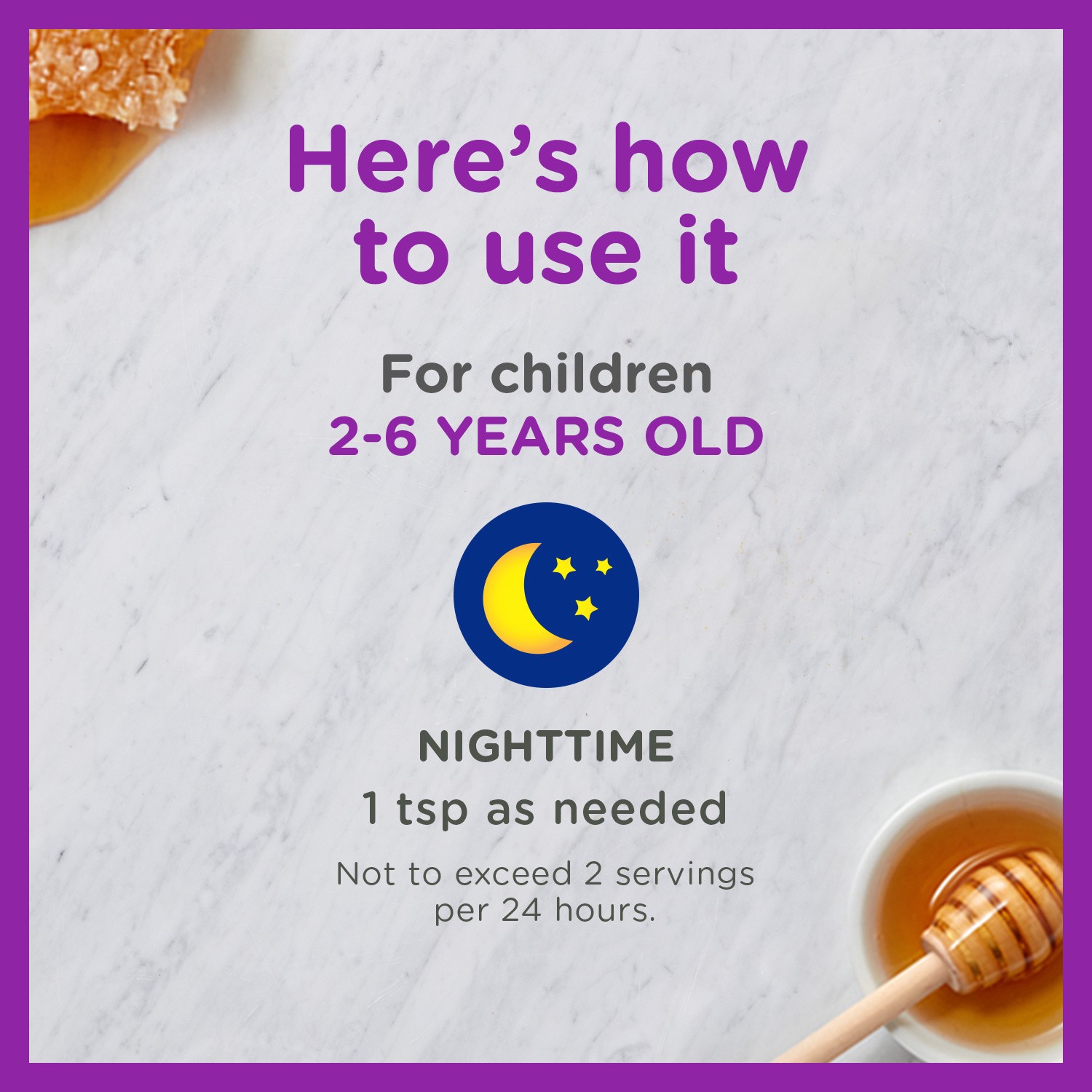 slide 2 of 5, Zarbee's Naturals Children's Nighttime Honey Cough Syrup + Immune for Kids 2+, Cough Syrup with Soothing Dark Honey, Real Elderberry, Vitamin D & Zinc, & Chamomile, Drug-Free, Mixed Berry, 4 fl. oz, 4 oz