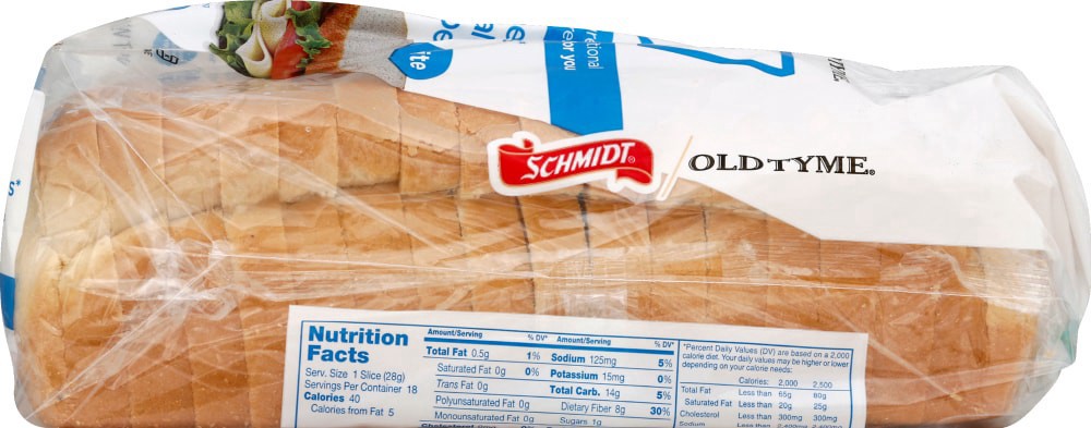slide 2 of 4, Old Tyme Bread, White, 18 oz