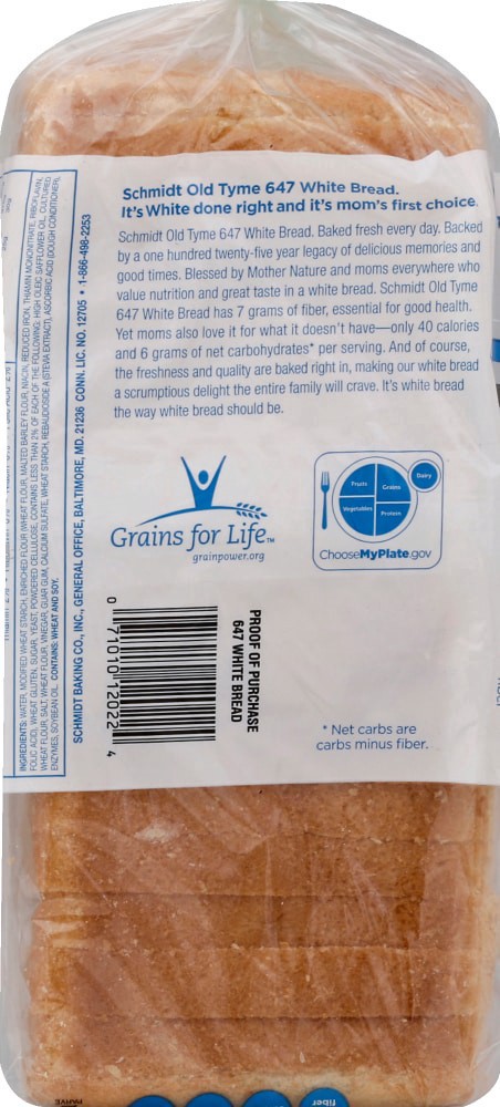 slide 3 of 4, Old Tyme Bread, White, 18 oz