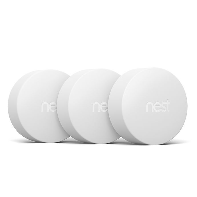 slide 1 of 7, Google Nest Temperature Sensors, 3 ct