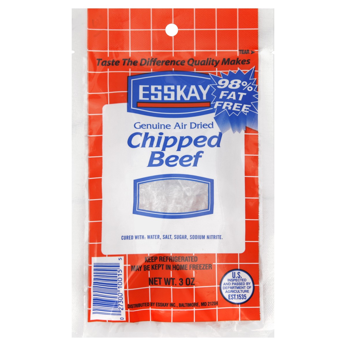 slide 3 of 3, Esskay Chipped Beef 11 oz, 11 oz