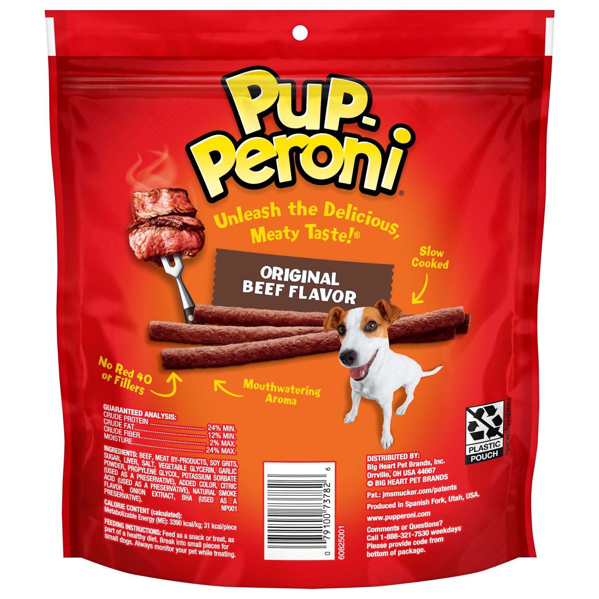 slide 8 of 9, Pup-Peroni Original Beef Recipe Dog Treats, 8.2 Oz. Bag, 8.20 oz