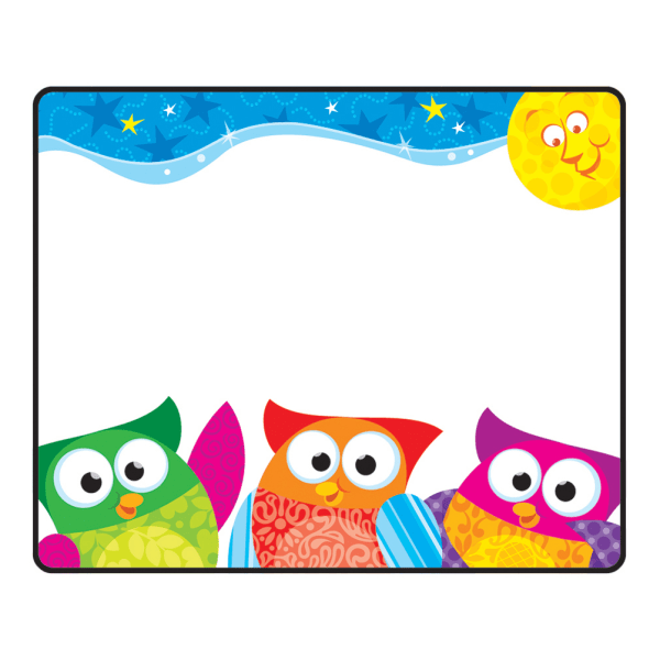 slide 2 of 2, TREND Terrific Labels, Owl-Stars!, 36 ct; 2 1/2 in x 3 in