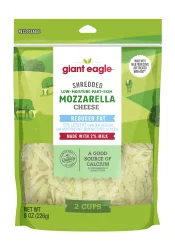 Giant Eagle Part-Skim Low-Moisture Shredded Mozzarella Cheese