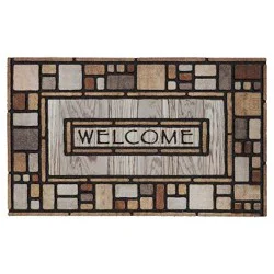 Mohawk Drifted Nature Doormat - Brown