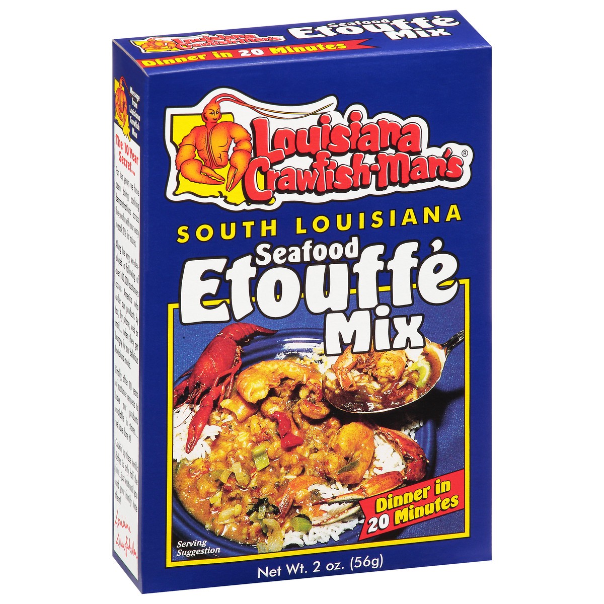 slide 6 of 13, Louisiana Crawfish-Man's Seafood Etouffe Mix 2 oz, 1 ct