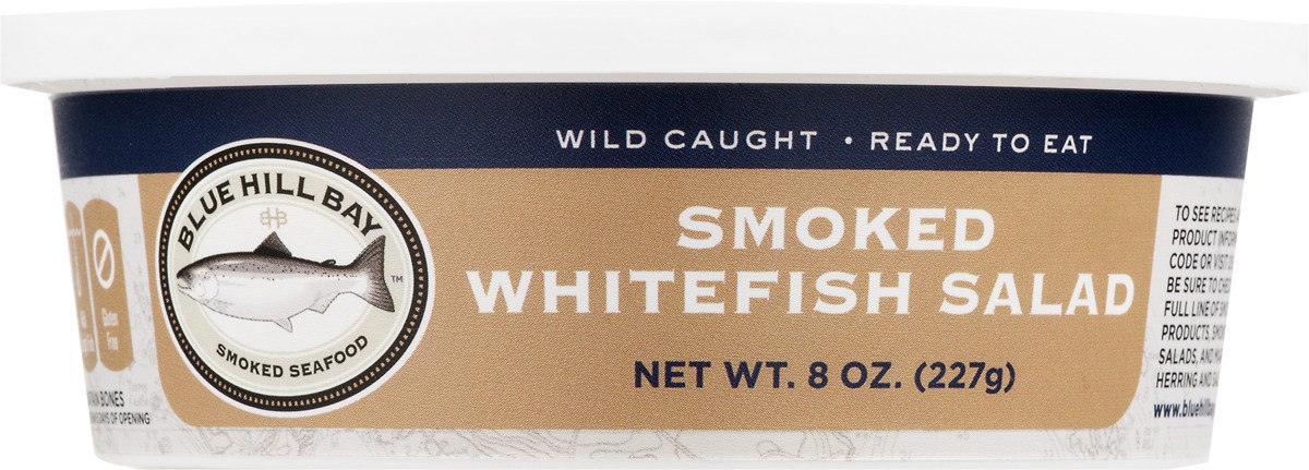 slide 4 of 8, Blue Hill Bay Smoked Whitefish Salad, 7 oz