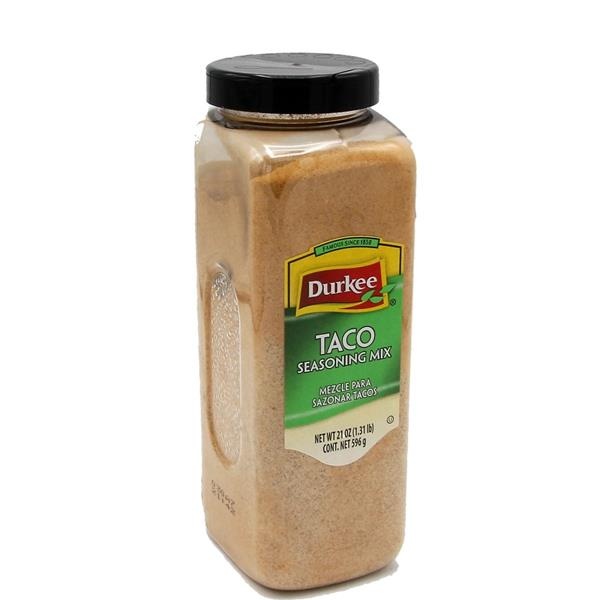 slide 1 of 1, Durkee Taco Seasoning Mix, 21 oz