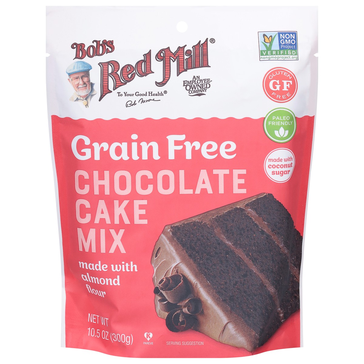 slide 5 of 13, Bob's Red Mill Grain Free Chocolate Cake Mix 10.5 oz, 10.5 oz