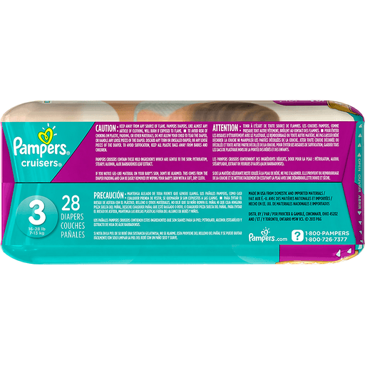 slide 8 of 8, Pampers Diapers 28 ea, 28 ct