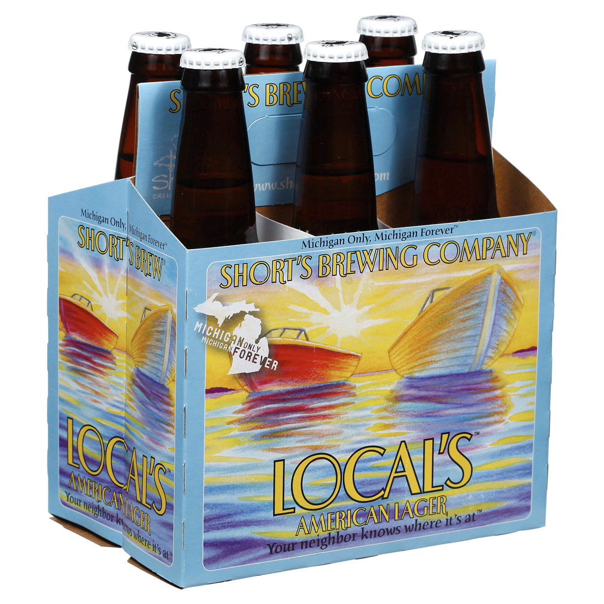 Short's Local's American Lager 6 ct; 12 oz Shipt