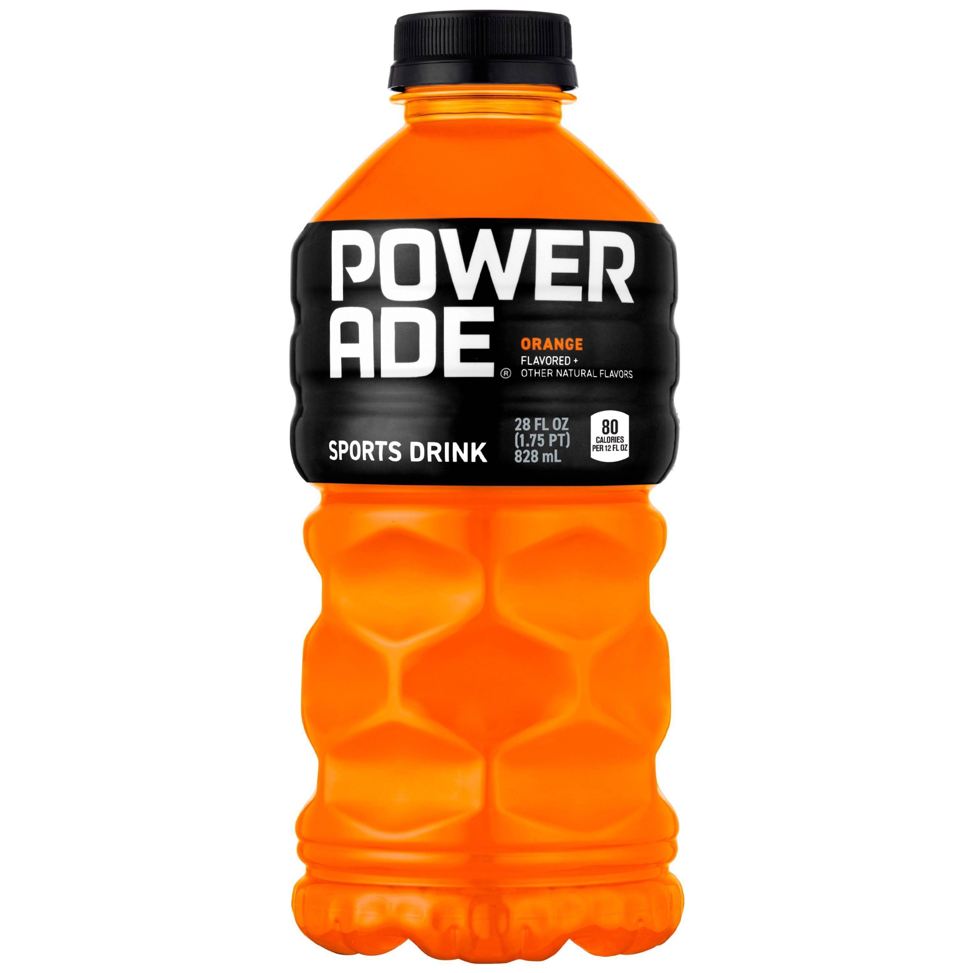 slide 1 of 2, Powerade Orange Sports Drink Bottle, 28 fl oz