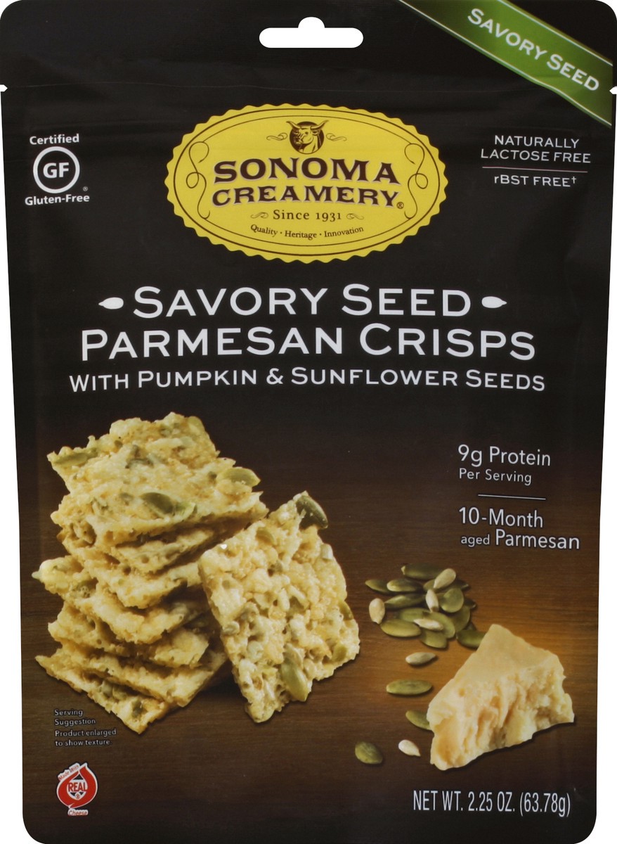 slide 1 of 1, Sonoma Creamery Sonoma Savory Cheese Crisps, 2.25 oz