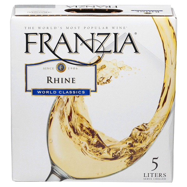 slide 1 of 1, Franzia Rhine Wine, 5 liter