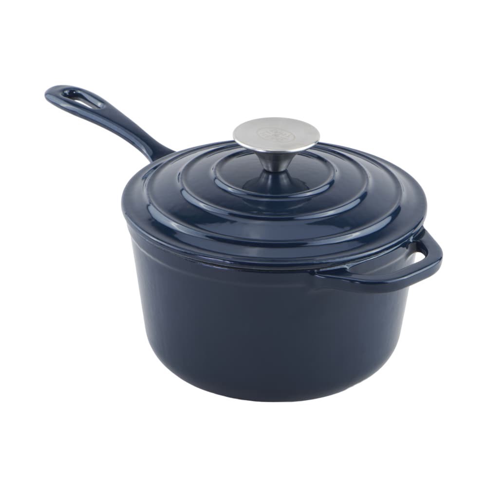 slide 5 of 5, Dash Of That Sauce Pan With Lid - Grey, 2 qt