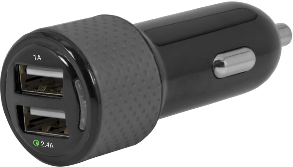 slide 1 of 1, Zgear Fast-Charging Car Charger With 2 Usb Ports, 1 ct