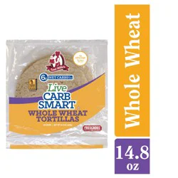 Am Live Carb Smart Wheat Tortilla 12ct