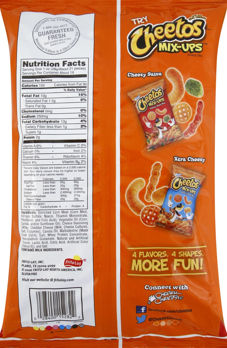 slide 6 of 6, Cheetos Party Size! Crunchy Cheese Flavored Snacks, 18.5 oz