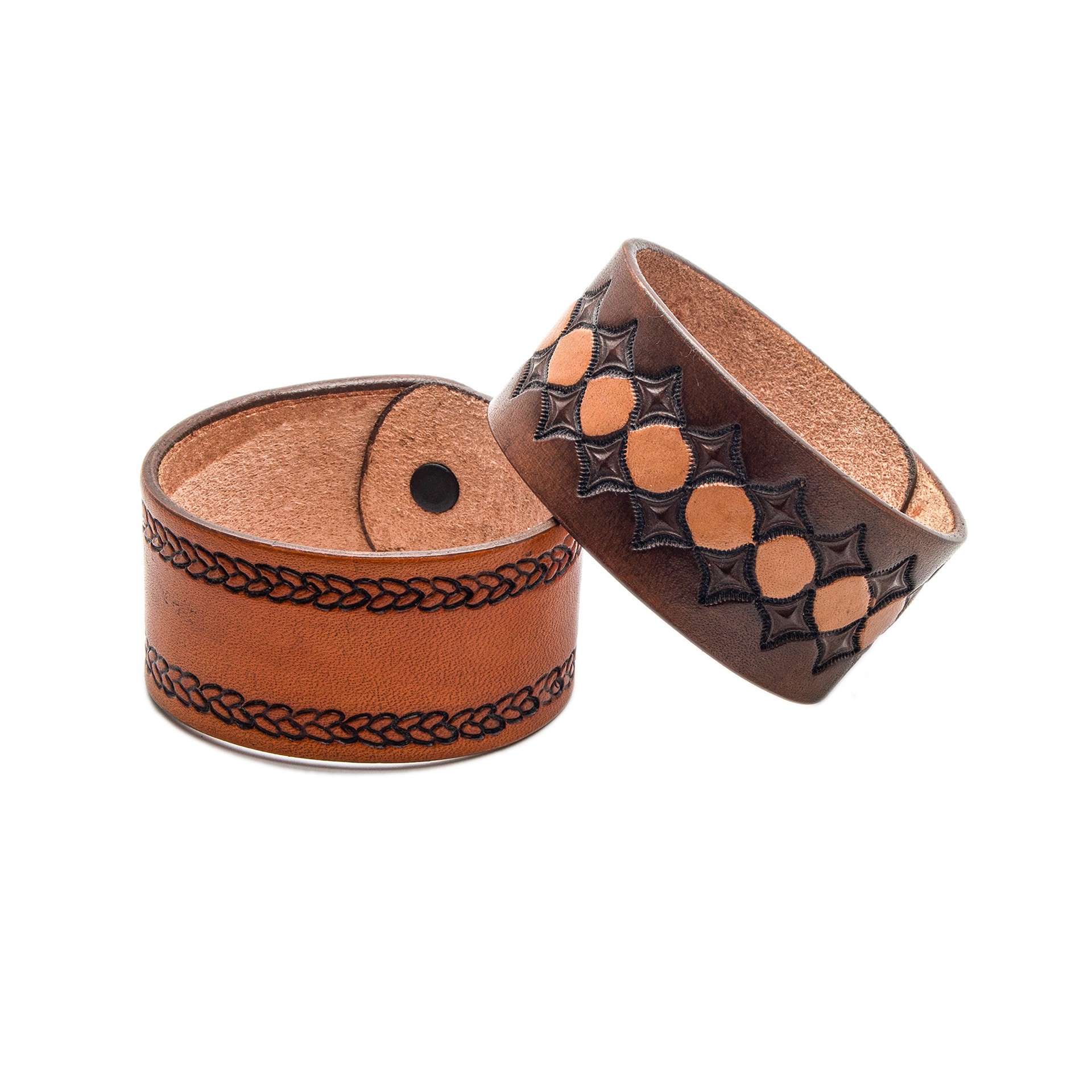 slide 4 of 5, Leather Edge Finish Kit By Artminds, 15 ct total