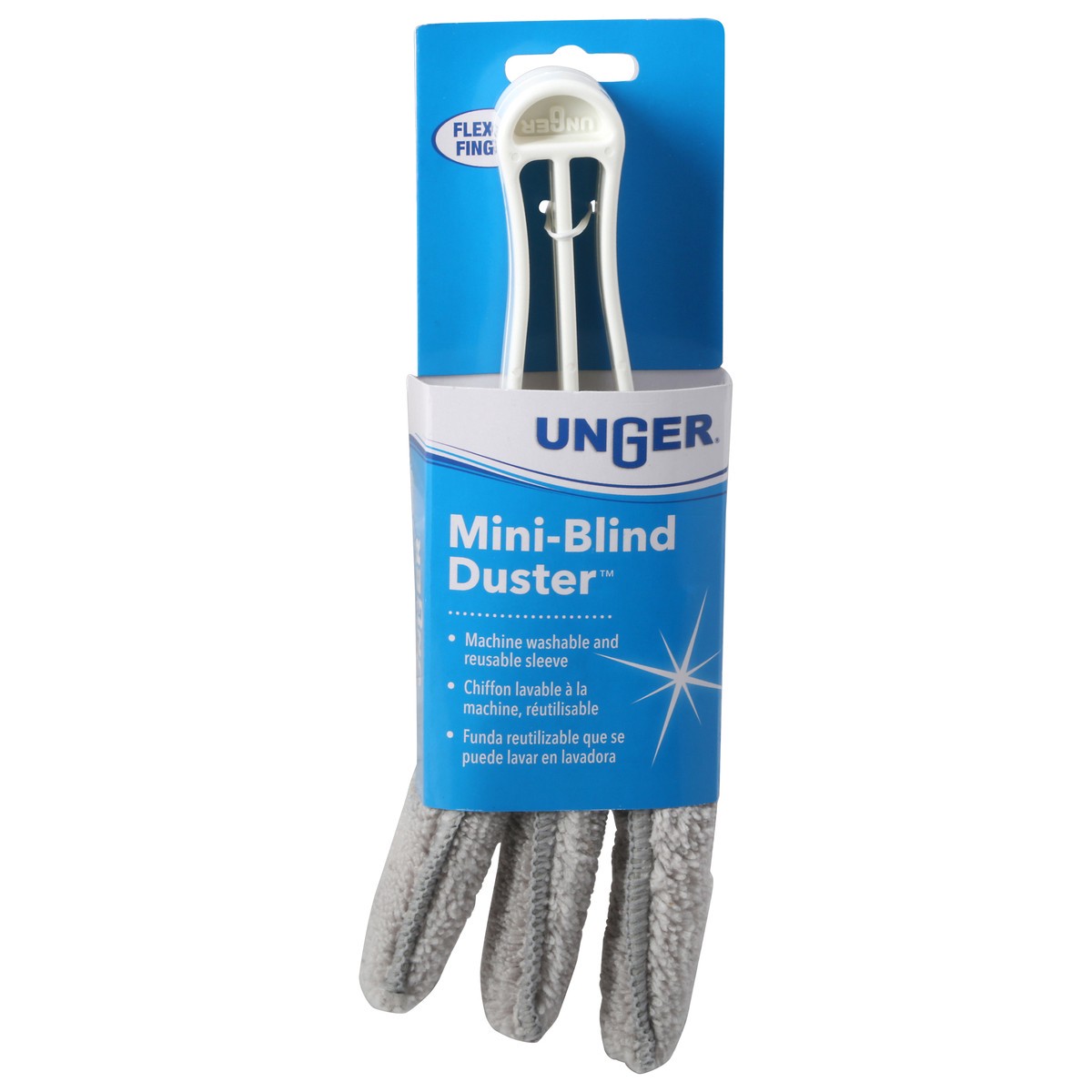 slide 2 of 10, Unger Flexible Finger Mini-Blind Duster 1 ea, 1 ct