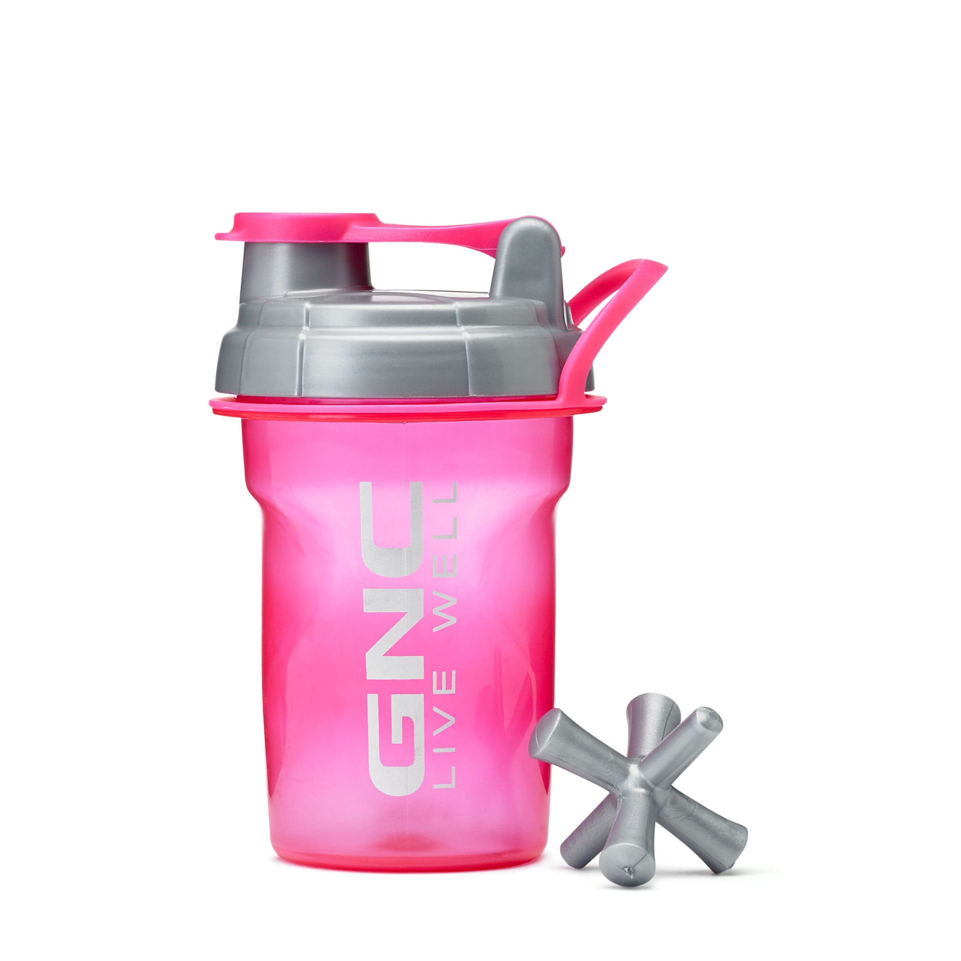 slide 1 of 1, GNC 20oz JAXX Shaker Cup - Pink, 1 ct