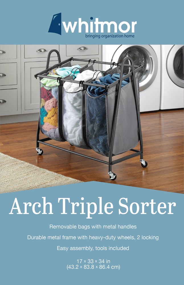 slide 2 of 2, Whitmor Triple Arched Sorter, 1 ct