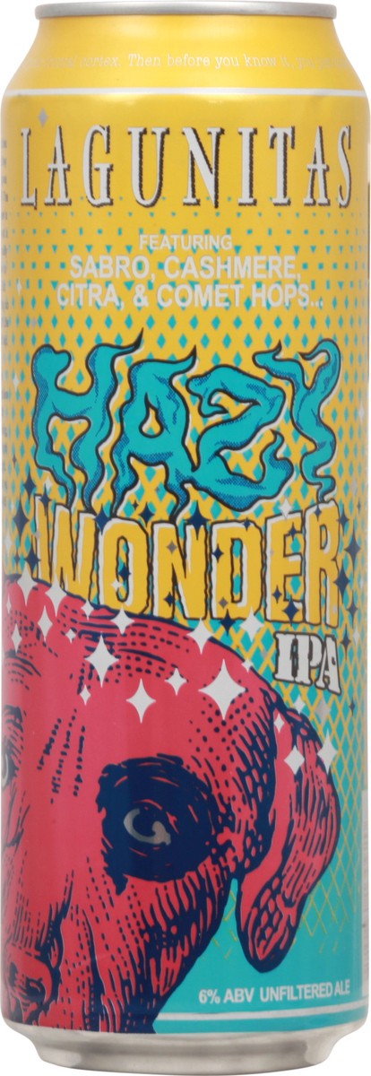 slide 6 of 9, Lagunitas Hazy Wonder Ale, Single 19.2 fl. oz. Can, 19.2 fl oz