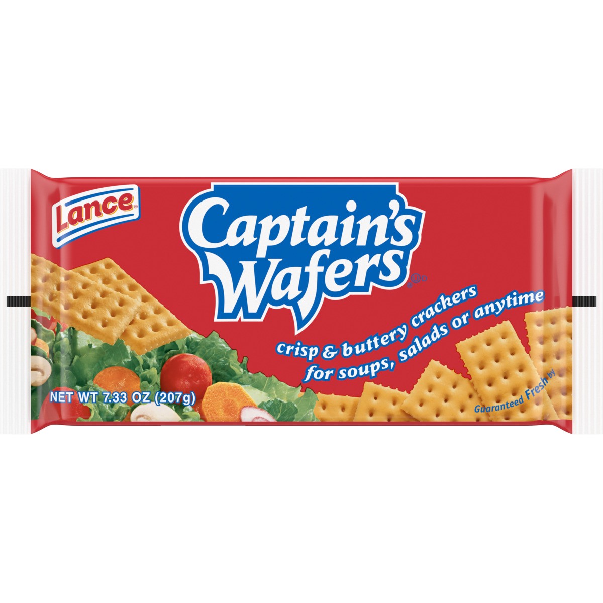 slide 3 of 9, Lance Captain's Wafers Crackers, 16 Ct, 7.33 oz