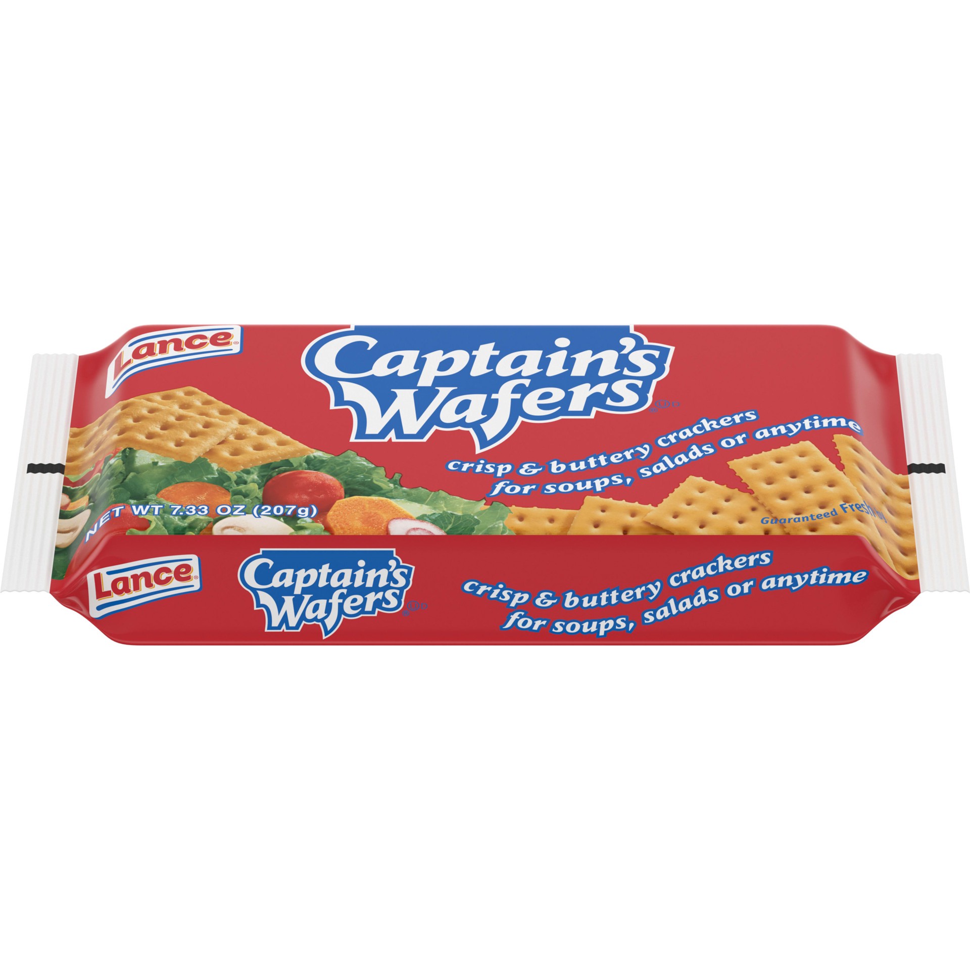 slide 1 of 9, Lance Captain's Wafers Crackers, 16 Ct, 7.33 oz