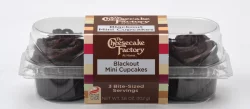 Cheesecake Factory Blackout Mini Cupcakes