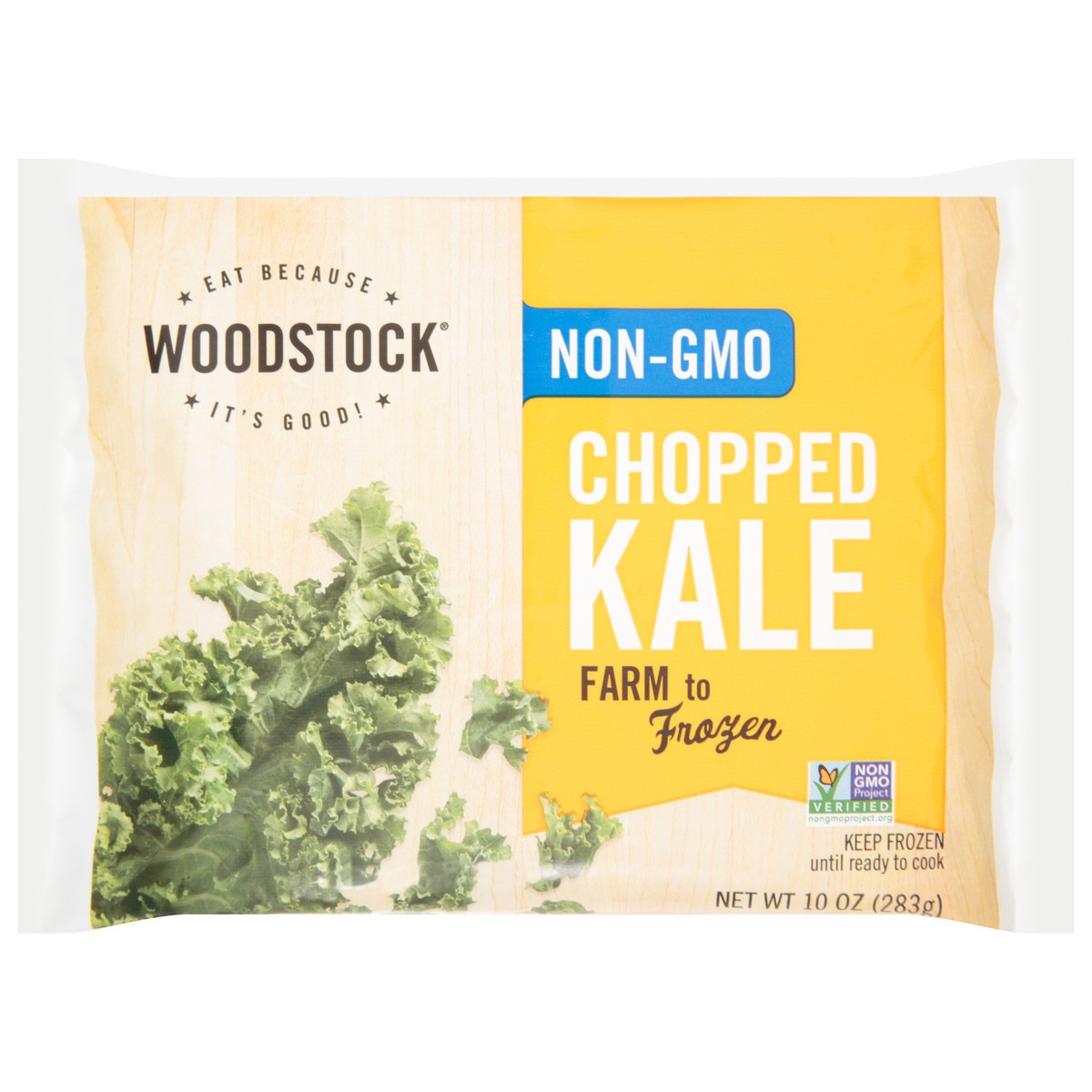 slide 1 of 12, Woodstock Chopped Kale 10 oz, 10 oz