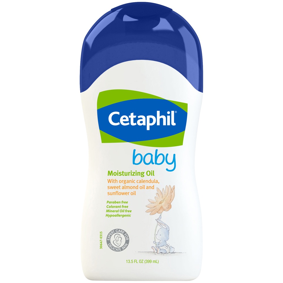 slide 1 of 1, Cetaphil Baby Moisturizing Oil, 13.5 oz