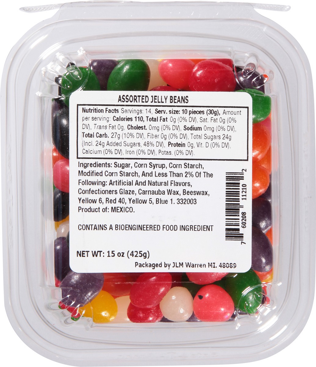 slide 11 of 14, JLM Manufacturing Assorted Jelly Beans 15 oz, 15 oz