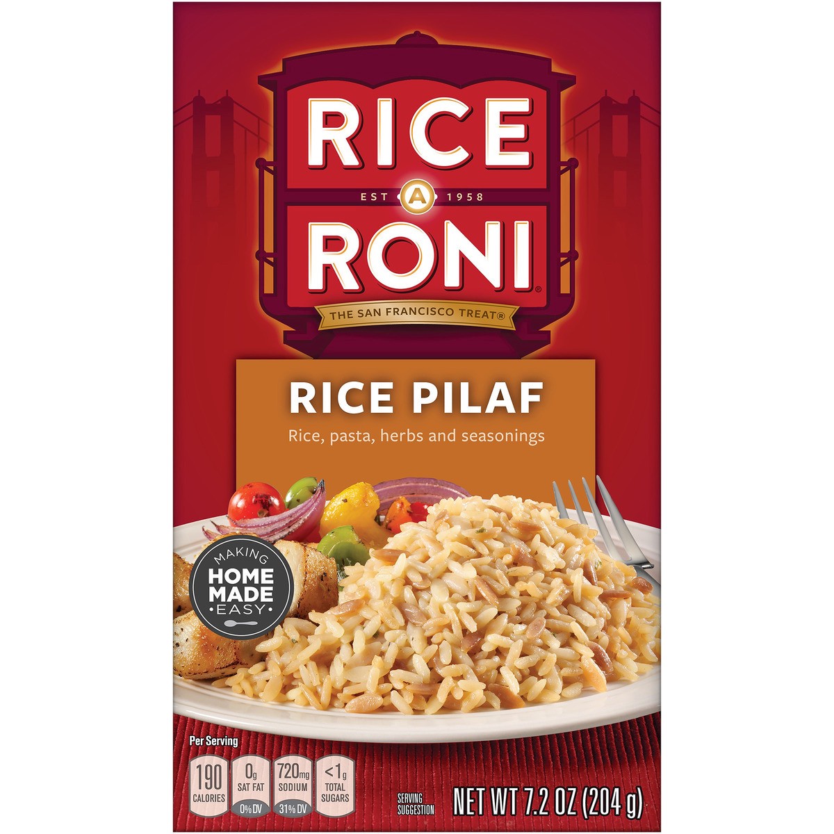 slide 2 of 6, Rice-A-Roni Rice Mix, 7.2 oz