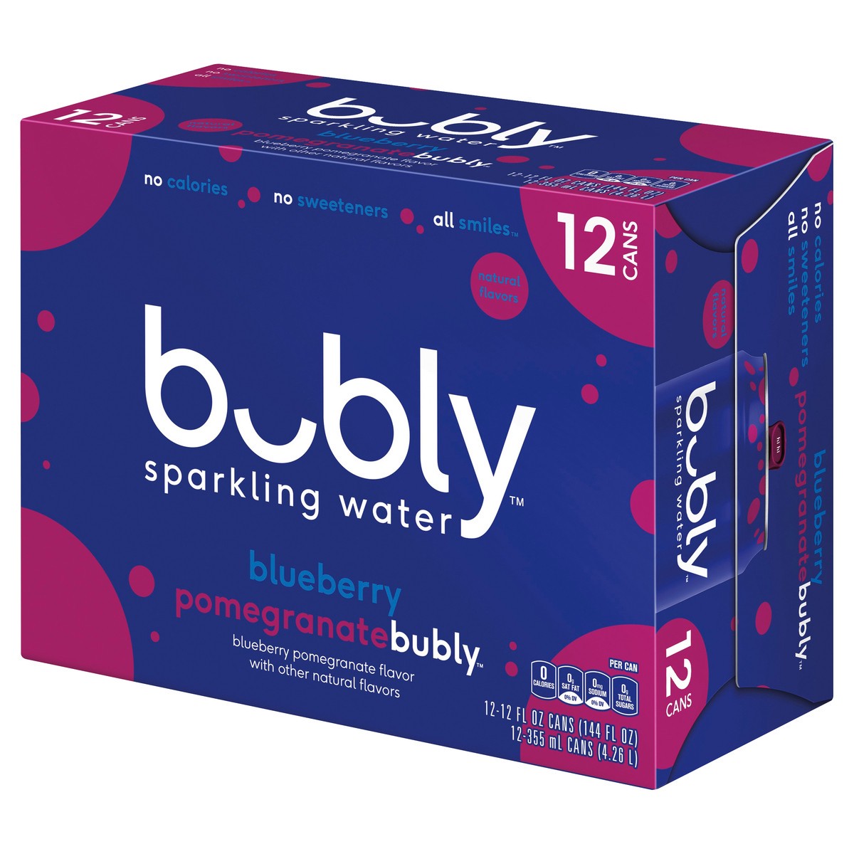 slide 2 of 9, bubly Flavored Water, 12 ct; 12 fl oz