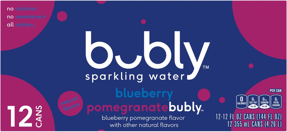 slide 5 of 9, bubly Flavored Water, 12 ct; 12 fl oz