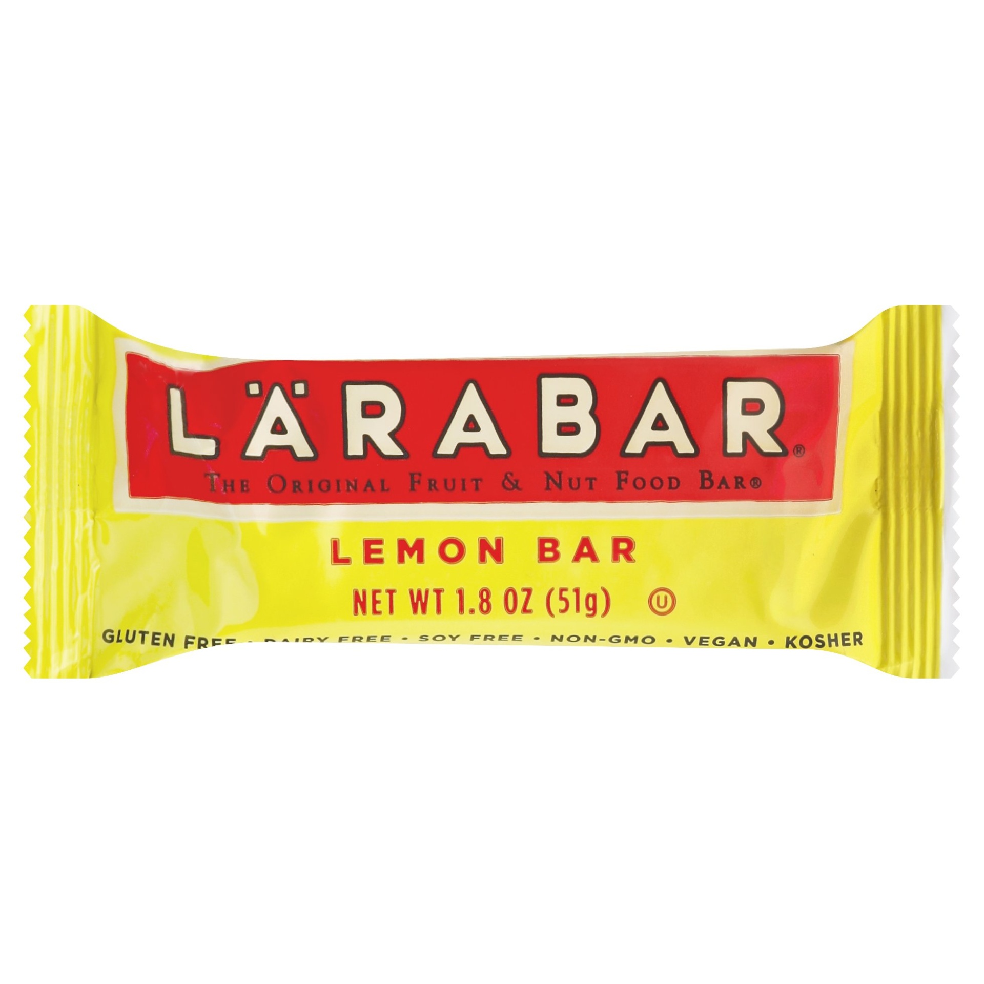 slide 1 of 1, LÄRABAR Fruit & Nut Food Bar Gluten Free Non-GMO Lemon Bar, 1.8 oz