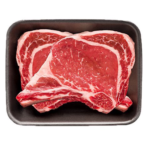 slide 1 of 1, Beef Rib Steak Thin Bone In Imported Value Pack, 