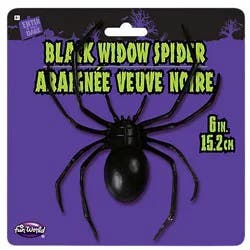 Hol 6in Black Widow Spider - EA