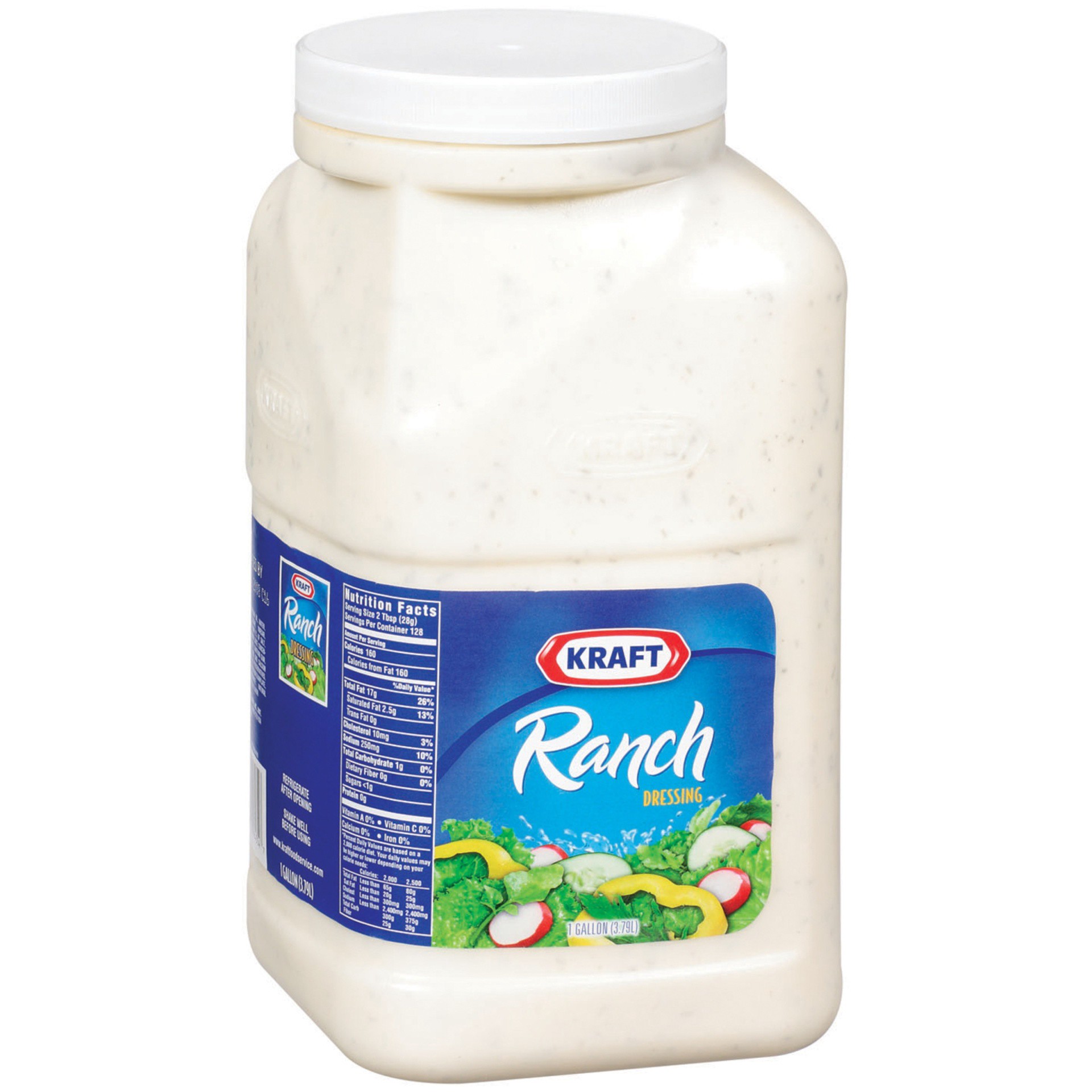 slide 6 of 7, Kraft Ranch Salad Dressing, 1 gal Jug, 1 gal