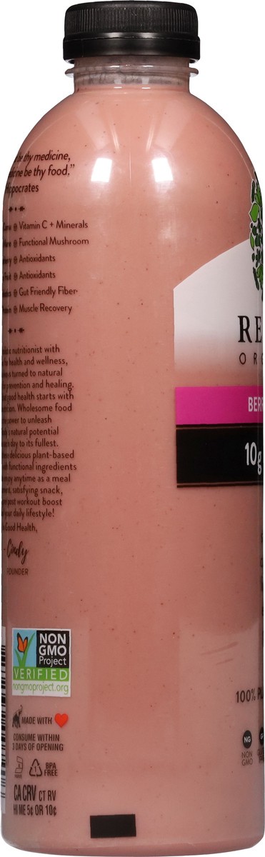 slide 7 of 13, Remedy Organics 100% Plant Based Berry Immunity Shake - 32 fl oz, 1 ct