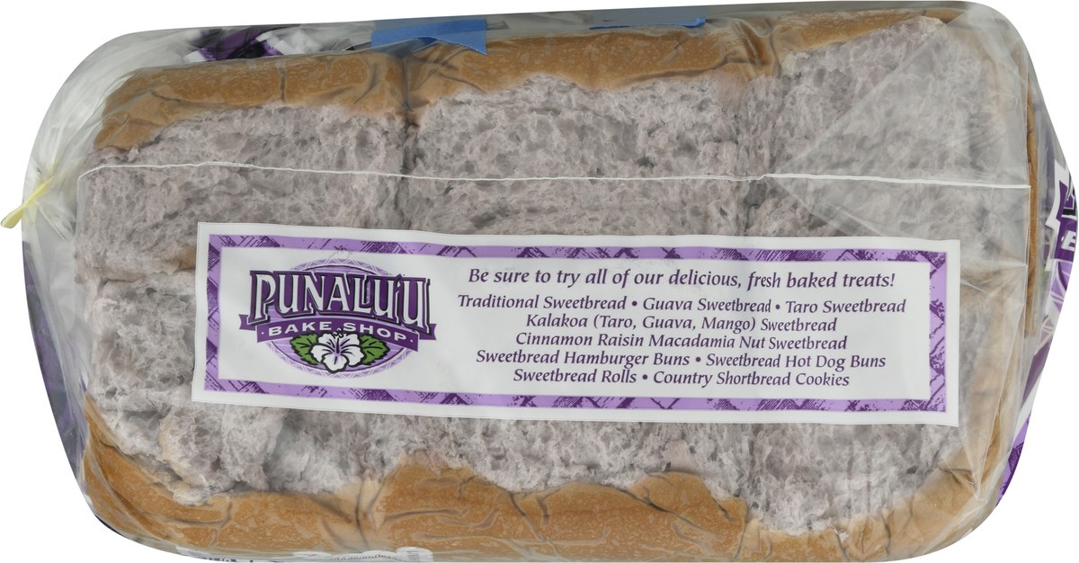 slide 5 of 13, Punaluu Bake Shop Taro Sweetbread Rolls 16 oz, 16 oz
