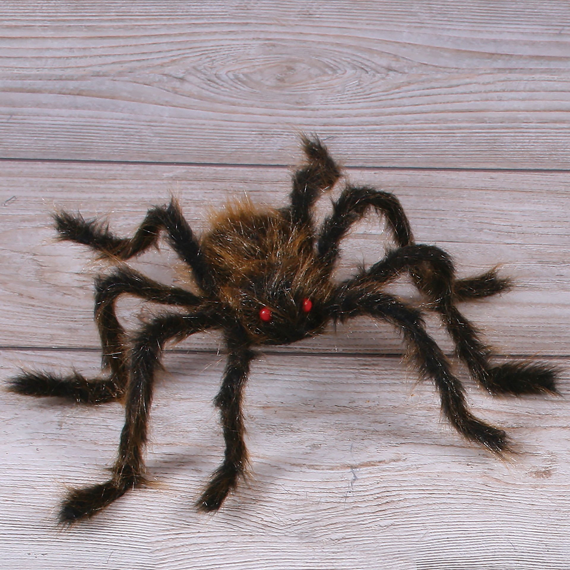 slide 2 of 2, 30" Brown Hairy Poseable Spider By Ashland, 30 in