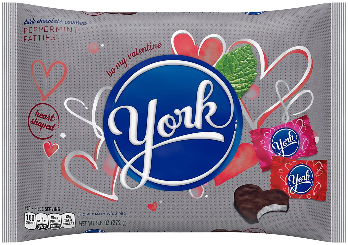 slide 1 of 3, York Peppermint Patties, 9.6 oz