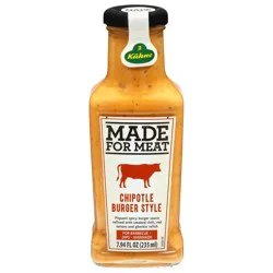 Kune Made For Meat Chipotle Burger Style