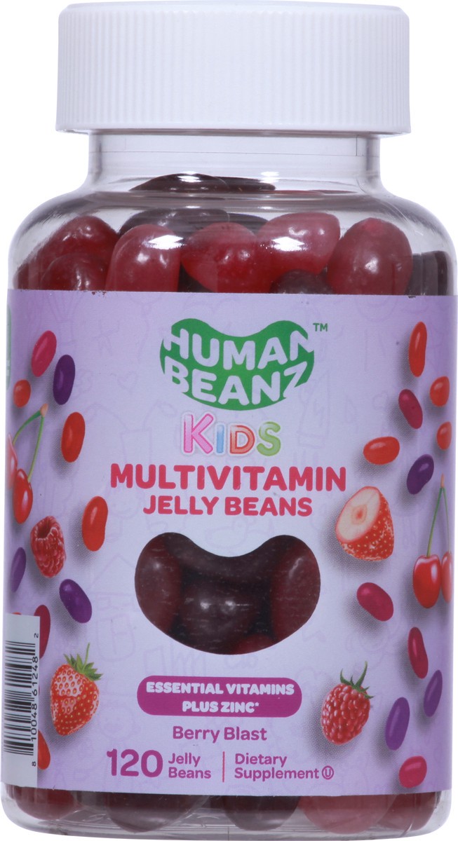 slide 8 of 9, Human Beanz Jelly Beans Kids Berry Blast Multivitamin 120 ea, 120 ct