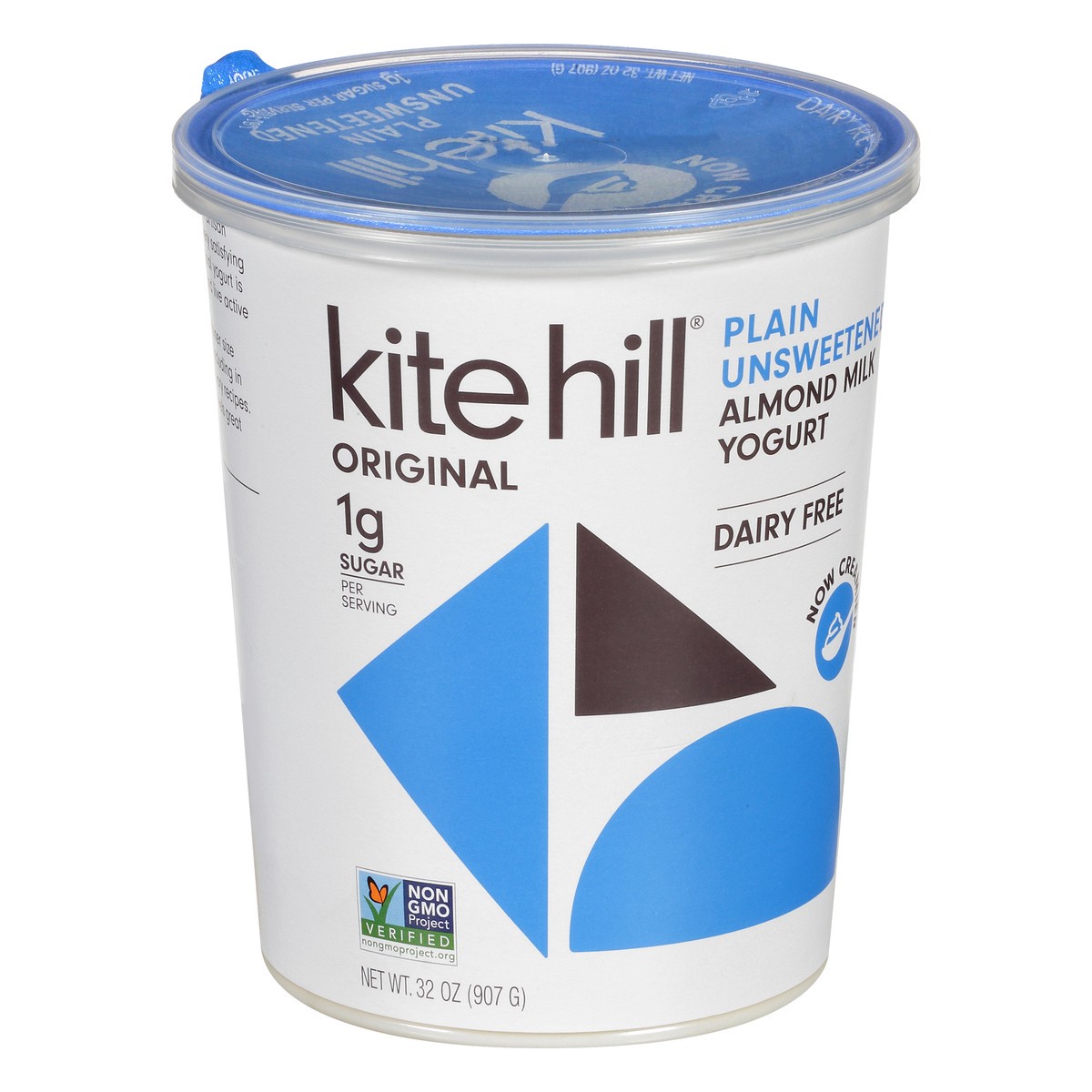 slide 3 of 12, Kite Hill Original Dairy Free Plain Unsweetened Almond Milk Yogurt 32 oz, 32 oz