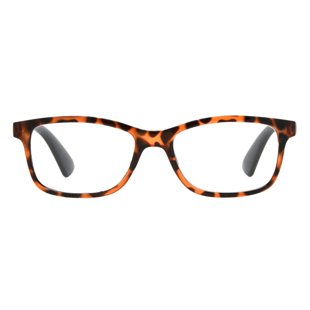slide 2 of 2, Foster Grant® Rectangle Tortoise Readers, 1 ct