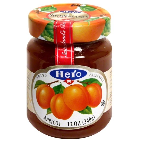 slide 1 of 1, Hero Apricot Preserves, 12 oz