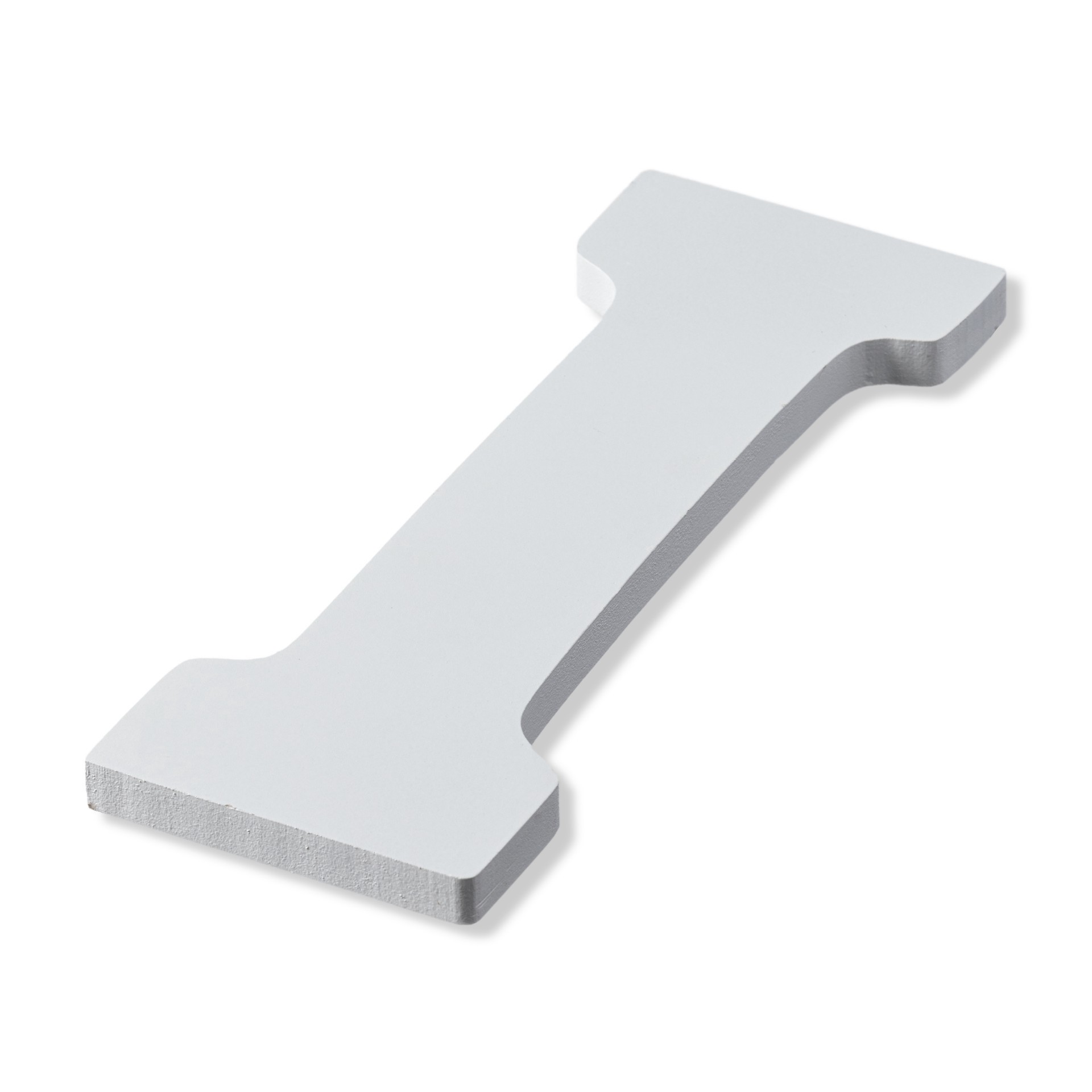 slide 2 of 3, 9" White Mdf Whimsy Letter By Make Market, 9 in